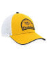ფოტო #4 პროდუქტის Men's Gold, White Nashville Predators Fundamental Adjustable Hat