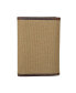 Men's Canvas with Leather Trim Trifold Wallet