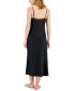 Фото #2 товара Women's Lace-Trim Satin Nightgown, Created for Macy's