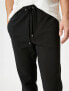 Фото #24 товара Klasik Pantolon Beli Bağcıklı Slim Fit Cep Detaylı