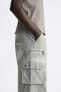 OVERDYED CARGO TROUSERS