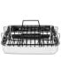 3-Ply Stainless Steel Roasting Pan with Nonstick Rack