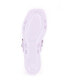 ფოტო #7 პროდუქტის Women's Naveen Chain Jelly Slide Flat Sandals