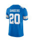 Men's Barry Sanders Blue Detroit Lions Vapor F.U.S.E. Limited Jersey