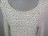 Charter Club Women's Long Sleeve Woven Scoop Neck Sweater Ivory Sand Size L