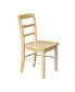 Фото #5 товара Madrid Ladderback Chair, Set of 2