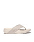 ფოტო #2 პროდუქტის Women's Surfa Multi-Tone Webbing Toe-Post Sandals