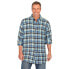 ფოტო #1 პროდუქტის Big & Tall by KingSize Holiday Plaid Flannel Shirt