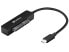 SANDBERG USB-C to SATA USB 3.1 Gen.2 - HDD/SSD enclosure - 2.5" - Serial ATA - 10 Gbit/s - USB connectivity - Black