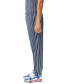 ფოტო #3 პროდუქტის Men's Geo Print Elastic-Waist Pants