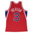 Фото #2 товара Mens Mitchell & Ness NBA SWINGMAN ROAD JERSEY - 76ERS 96 ALLEN IVERSON