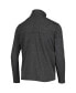 ფოტო #4 პროდუქტის Big Boys Heathered Black Nebraska Huskers Field Day Quarter-Zip Jacket