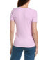 Фото #2 товара Stateside 2X1 Rib Henley Top Women's Purple Xs