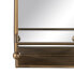 Фото #3 товара Настенное зеркало Позолоченный Стеклянный Железо 54 x 16,5 x 51 cm