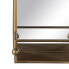 Wall mirror Golden Crystal Iron 54 x 16,5 x 51 cm