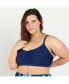 ფოტო #1 პროდუქტის Plus Size Adjustable Strap Clasp Swim Bra