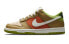 Кеды Nike Dunk Low ГС Зелено-бело-коричневый DV9108-711 35.5 - фото #6