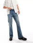 Фото #1 товара ASOS DESIGN vintage flare jeans in vintage blue