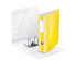 Фото #1 товара Esselte Leitz Lever Arch File Active PP WOW A4/80mm - A4 - Polyfoam - Yellow - Portrait - 500 sheets - 80 g/m²