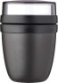 Mepal Mepal Lunchpot Ellipse Mini 107650041100 Nordic Black czarny