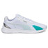 Фото #1 товара Puma Mapf1 Tiburion Lace Up Mens White Sneakers Casual Shoes 30719801