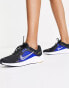 Nike Running Quest 5 trainers in black and white