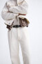 Фото #5 товара Джинсы с контрастной строчкой ZARA "брюки"
