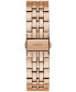 ფოტო #4 პროდუქტის Women's Glitz Rose Gold-Tone Stainless Steel Bracelet Watch 40mm