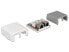 Фото #7 товара Delock 86197 - 2 x RJ-45 - White - TIA-568A/B - 59 mm - 61 mm - 29.5 mm