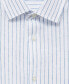 ფოტო #5 პროდუქტის Men's Regular-Fit Striped Cotton-Linen Shirt