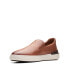 Фото #7 товара Clarks CourtLite Slip 26165489 Mens Brown Leather Lifestyle Sneakers Shoes