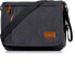 Фото #2 товара Estarer Carry Bag/Laptop Bag 14/15.6–17/17.3 Inches for Work, University, Plain Canvas, Grey, gray