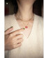 Фото #4 товара seree cloud - Pink agate pendant necklace