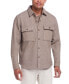 ფოტო #1 პროდუქტის Men's Mixy Regular-Fit Fleece-Lined Shirt Jacket, Created for Macy's