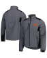 ფოტო #1 პროდუქტის Men's Charcoal Washington Commanders Softshell Fleece Full-Zip Jacket