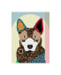 Фото #1 товара Lanre Adefioye 'Australian Cattle Dog' Canvas Art - 18" x 24"