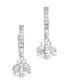 ფოტო #1 პროდუქტის Women's Cubic Zirconia Bee Micro Hoop Earrings