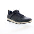 Фото #2 товара English Laundry Tyler EL2524L Mens Blue Leather Lifestyle Sneakers Shoes 11