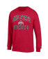Men's Scarlet Ohio State Buckeyes High Motor Long Sleeve T-shirt