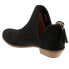 Softwalk Rylee S1906-003 Womens Black Suede Zipper Ankle & Booties Boots