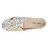 Фото #4 товара TOMS Alpargata Autumn Floral Slip On Womens White Flats Casual 10018705T