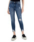 Фото #1 товара Juniors' Mid Rise Cropped Ankle Skinny Jeans