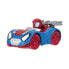 Фото #3 товара TOY PARTNER Spidey City Parking 51 cm 5 Characters Based On Characters Includes 2 5 cm Vehicles Rattle