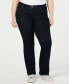 ფოტო #1 პროდუქტის Trendy Plus Size 415 Classic Bootcut Jeans