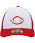 Фото #2 товара Men's White, Red Cincinnati Reds 2023 On-Field Batting Practice Low Profile 59FIFTY Fitted Hat