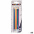 Pencil Set Multicolour Cake Wood (12 Units)