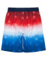 Фото #7 товара Boys 4-Way Stretch Quick Dry Board Shorts Swim Trunks with Mesh Lining UPF50+