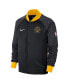 Men's Black, Yellow Golden State Warriors 2022, 23 City Edition Showtime Thermaflex Full-Zip Jacket