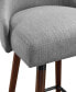 Фото #11 товара Bagford 26" Swivel Counter Stool with Legs in Fabric