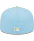 Фото #5 товара Men's Light Blue, Neon Green Los Angeles Dodgers Spring Color Two-Tone 59FIFTY Fitted Hat